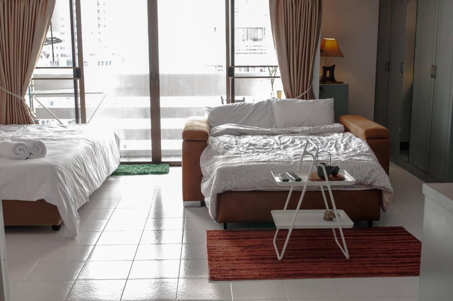 Cozy 1Br Walk To Bts And Airport Rail Link Close To Malls T Bangkok Exterior photo